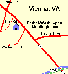 Map of Bethel-Washington
